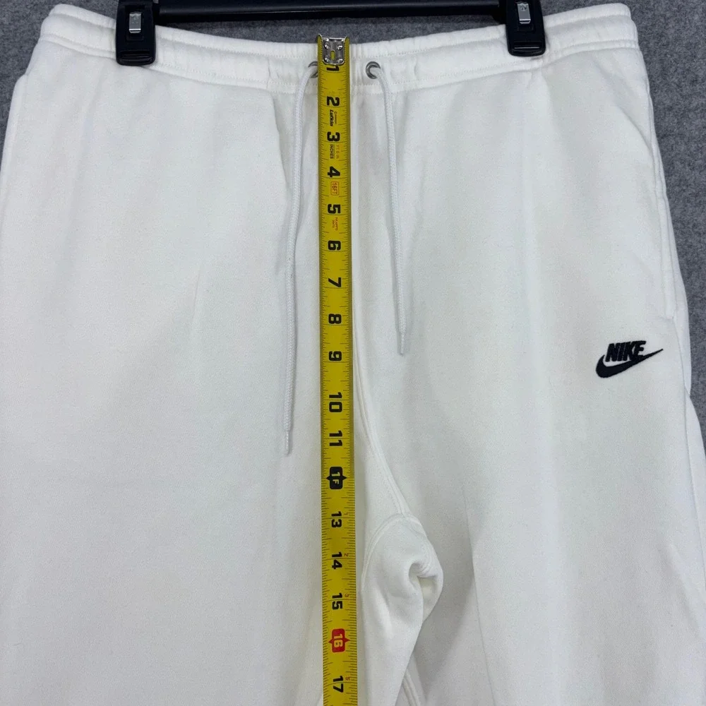 Nike Sportswear Club Fleece Joggers Sail White Mens Large FN3787-100